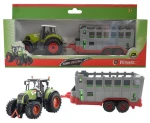 SPARKYS FARM SERVICE Traktor s přívěsem na přepravu zvířat