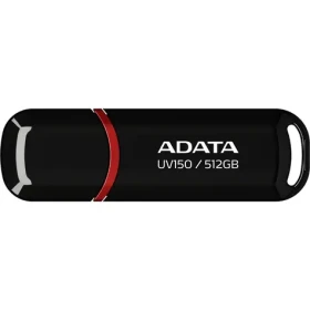 ADATA AUV 150 512GB černá / USB 3.2 / USB-A / čtení až 100 MB/s (AUV150-512G-RBK)