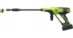 Greenworks G24PW černá / Tlaková myčka / akumulátorová / 24 V / 24 bar / 180 l/h (5105307)