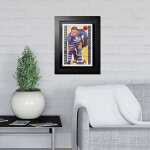 Mustang Obraz v rámu Toronto Maple Leafs NHL Memorabilia Maple Leaf Gardens Giant Player Program Cover