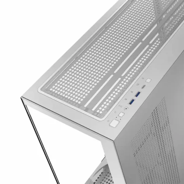 MODECOM Volcano Stellar NF bílá / Skříň / ATX / tvrzené sklo / bez ventilátorů / bez zdroje (AT-STELLAR-NF-0000-20)