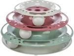TRIXIE Věž pro kočky s míčky / Hračka pro kočky / plast / o 25 x 13 cm (VAT009669)