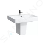 Laufen - Pro S Umyvadlo, 650x465 mm, 1 otvor pro baterii, bílá H8109640001041