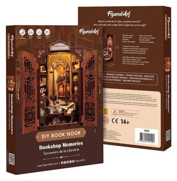 Book Nook sada - Vzpomínky z knihkupectví