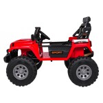 Mamido Elektrické autíčko Extreme Sport 4x4 s proměnlivou velikostí červené