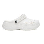 Pantofle Crocs BAYA PLATFORM CLOG 208186-100 Syntetický materiál