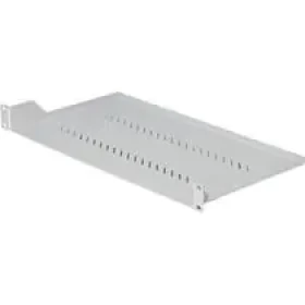 Triton Polička s perforací 1U/150mm (RAC-UP-150-A1) / max. nosnost 15kg / šedá (RAC-UP-150-A1)