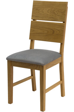 BRADOP Jídelní židle KARLA Z55 čalouněná - DUB BRA-Z55-ZIDLE