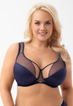 Měkká podprsenka Gorsenia K441/1 Luisse tmavě modrá 85I