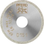 PFERD 68407103 D1A1R 75-2-10 D 357 GAG diamantový řezný kotouč Průměr 75 mm Ø otvoru 10 mm Duroplast , Technická keramik