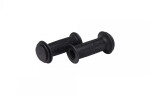 Rukojeti CTM Yuni, dětské, 82/82 mm, 19 mm, černé