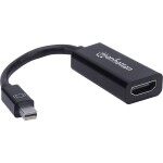 Renkforce RF-5234038 USB-C® / HDMI kabelový adaptér [1x USB-C® zástrčka - 1x HDMI zásuvka] černá stínění pletivem 0.15 m