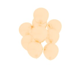 Malý dekorační balónek světlý pastel broskvový Peach Cream - Belbal Malý dekorační balónek světlý pastel broskvový Peach Cream - Belbal