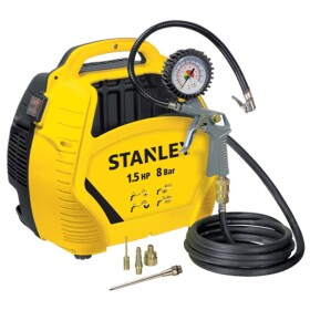 Stanley Air Kit / Bezolejový kompresor s příslušenstvím / 1100W / 3400 ot-min / 8 bar / 180 l-min (8215190STN595)