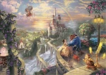 SCHMIDT Puzzle Kráska a zvíře v kovové krabičce