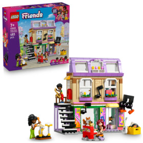 LEGO® Friends Obchod s hudebninami a byt