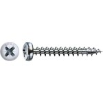 SPAX 0231010400405 půlkulaté šrouby 4 mm 40 mm křížová drážka Pozidriv ocel 500 ks