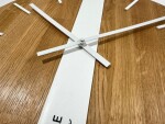 DumDekorace Nadčasové dřevěné nástěnné hodiny s tichým mechanismem Priemer: 30 cm