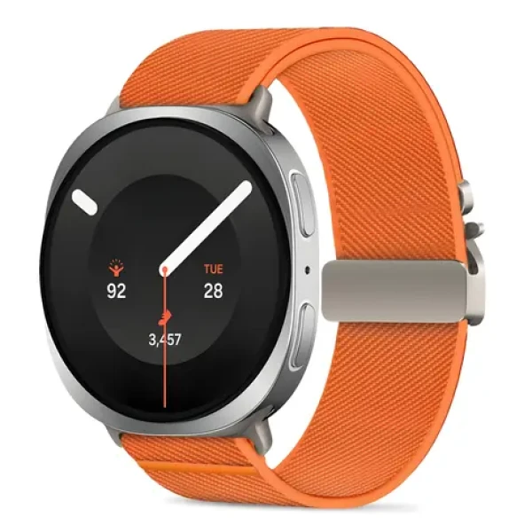 Tech-Protect Nylon Clasp Strap oranžová / Řemínek / pro Samsung Galaxy Watch / 40/44/46 mm / Nylon