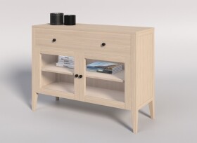 ARTEN (NANO Systems s.r.o.) Buková komoda TALO-KT6 (Bezbarvý lak)