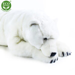 Plyšový velký lední medvěd ležící 109 cm ECO-FRIENDLY