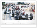 Nástěnný kalendář 2027 Notique Oldtimers – Václav Zapadlík, 64 x 42 cm