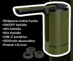 Holdcarp Set kanystr+automatický kohoutek Smart Rechargeable Tap+Cubic Water Carrier 25l (50695060)