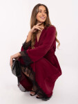 Dámské šaty 92477.18P bordó - FPrice one size