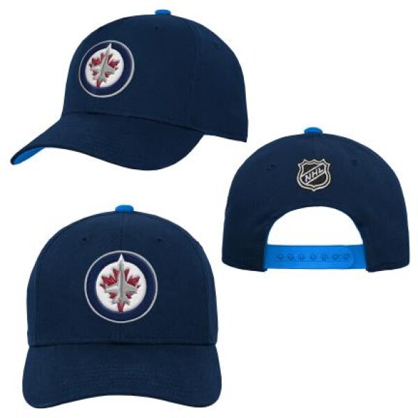 Outerstuff Dětská kšiltovka Winnipeg Jets NHL Precurved Snap