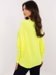 Svetr DHJ SW 8862.91 fluo žlutý jedna velikost
