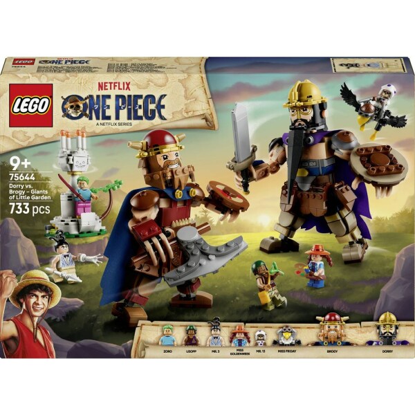 75644 LEGO® ONE PIECE Woogey vs. Boogey - Riesen Little Garden; stavebnice se 8 LEGO figurami pro fanoušky One PIECCE Realfiltrace; dárek pro děti od 9 let