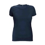 Triko dámské SURMA LADY s krátkým rukávem, navy 170g/m2 XXL-navy