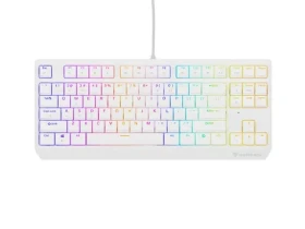 Genesis Thor 230 TKL Outemu Brown bílá / herní klávesnice / USB (NKG-2080)