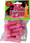 Ptakoviny.cz Svíčky penis - 6ks
