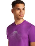 ICEBREAKER Mens Mer 150 Tech Lite SS T Ris Light, Passion (vzorek) velikost: M