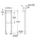 GROHE - Rapid SL Nosník pro madlo 38559001