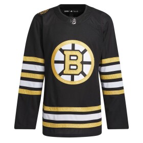 Pánský Dres Boston Bruins adidas Black 100th Anniversary Primegreen Authentic Jersey Velikost: