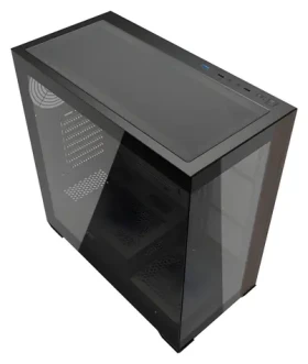DarkFlash DS900W černá / Počítačová skříň / ATX / bez ventilátorů / tvrzené sklo / USB-C (DS900W_Black)