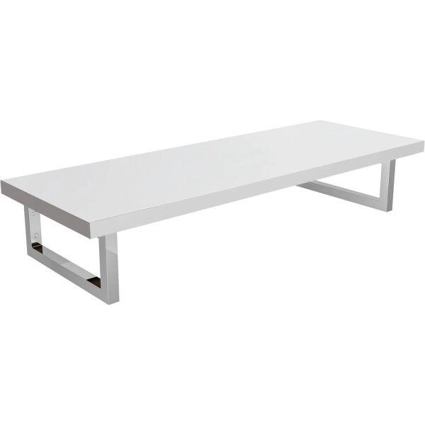 CERANO Deska pod umyvadlo Navira Pro + 2 konzole pod desku - bílá matná - 80x46x3,6 cm - 606069