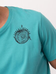Pyžamo Key MNS 630 A25 kr/r M-2XL GREEN-GRID XXL