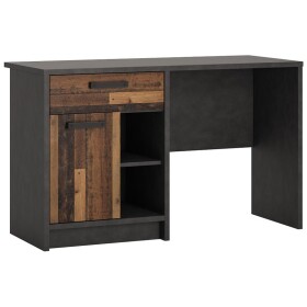 Psací stůl Nubi NUBB01 1D1S matera tmavá/old style