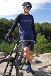Dres HAVEN Factory Trail men black/blue, vel. M (volný dres jednoduchého designu)
