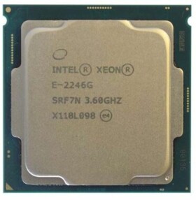 Intel Xeon E-2246G @ 3.6GHz - TRAY / TB 4.8GHz / 6C12T / L3 12MB / Intel UHD P630 / LGA 1151 / Coffe Lake / 80W (CM8068404227903)