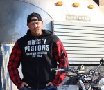 Mikina Rusty Pistons Rpswm25 Kustom King black/red - S / černá