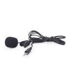 Gembird MIC-C-01 klopový mikrofon / 3.5 mm jack / černý (MIC-C-01)