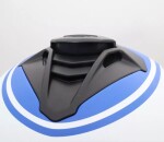 Helma na moto Xrc Loomis wht/blk/blue/fluo - L / modrá