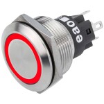 Arcolectric (Bulgin Ltd.) Arcolectric (Bulgin Ltd.) H8350RP, H8350RP tlačítkový spínač antivandal, 19 mm, 250 V/AC, 16 A, 1 ks