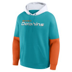 Fanatics Pánská mikina Miami Dolphins NFL REDZONE Helmet Hoodie Velikost: M