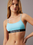 Dámská plavková podprsenka KW0KW02333 DCE sv. modrá Calvin Klein