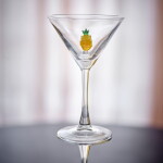 Bloomingville Sklenice na koktejl Misa Pineapple 170 ml, čirá barva, sklo